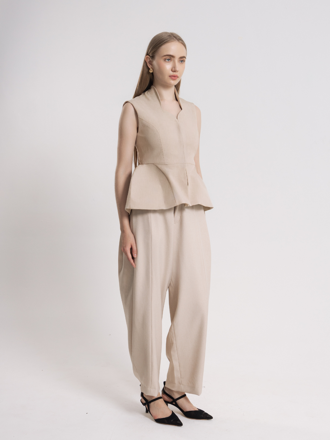 RUELLU Flora Top Wanita Premium Semi Wool - Image 7