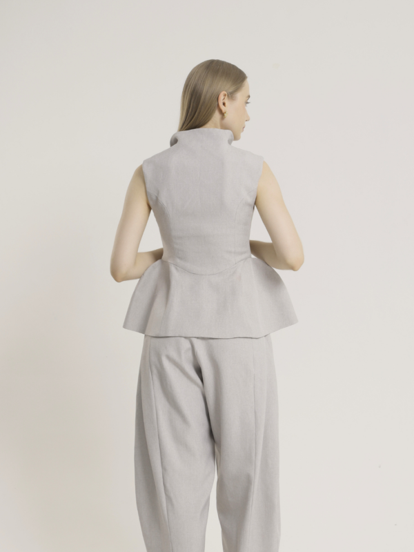 RUELLU Flora Top Wanita Premium Semi Wool - Image 9