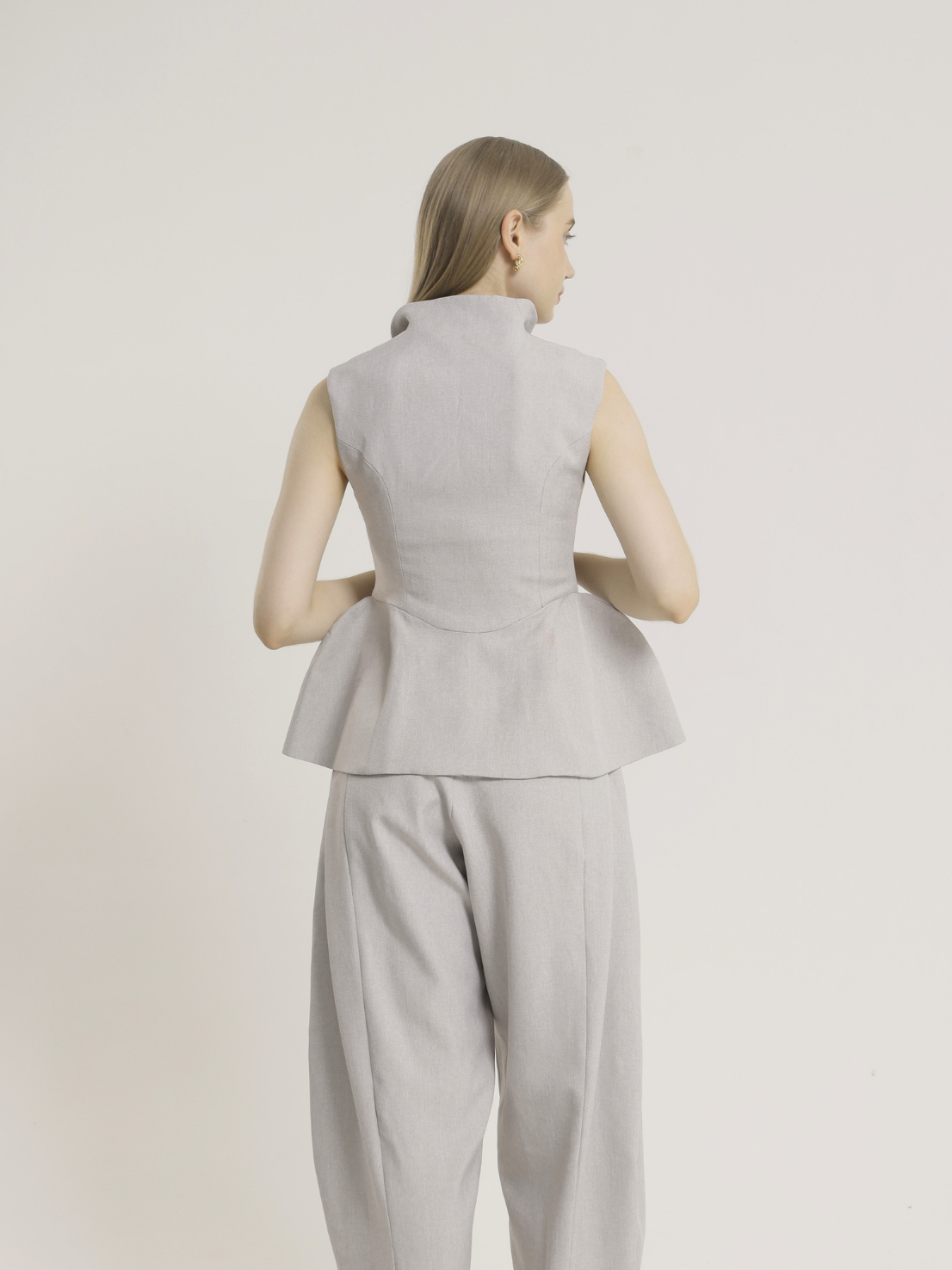 RUELLU Flora Top Wanita Premium Semi Wool - Image 9