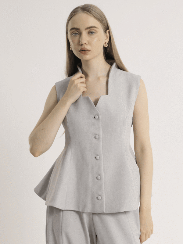 AURELIA TOP Vest Wanita Premium Semi Wool - Image 5