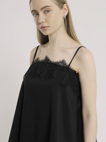 RUELLU LUNELLA TOP Lace Wanita Premium Semi Wool