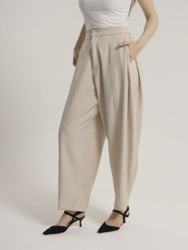 RUELLU KARA PANTS | Celana Wanita High Waist Wide Leg - Image 8