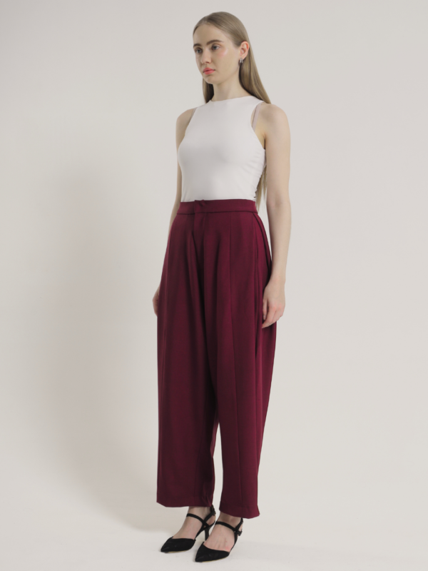 RUELLU KARA PANTS | Celana Wanita High Waist Wide Leg