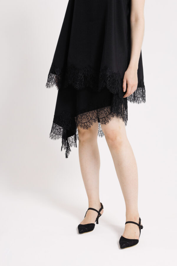 RUELLU LUNELLE Lace Skirt Wanita Premium Semi Wool - Image 4