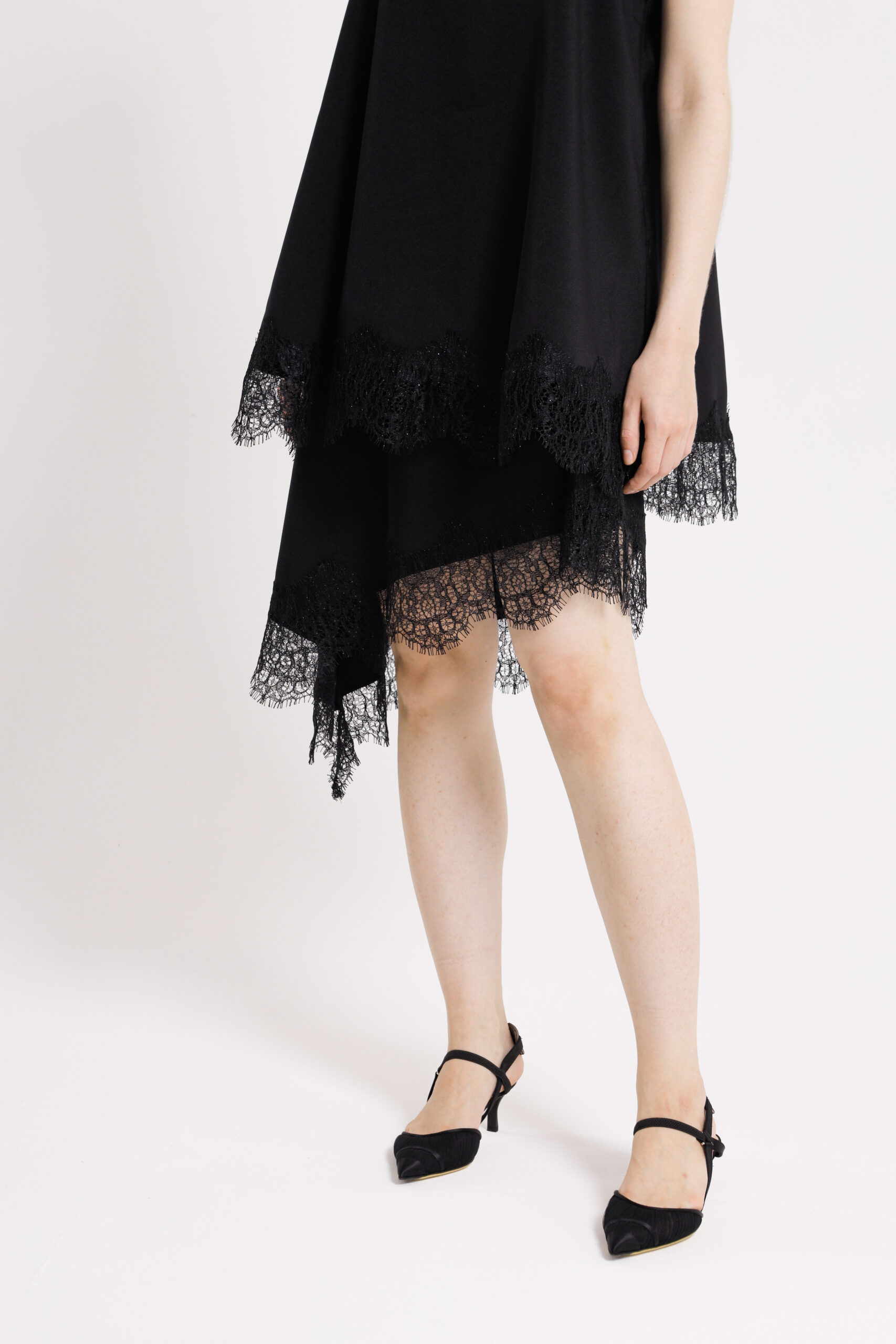 RUELLU LUNELLE Lace Skirt Wanita Premium Semi Wool - Image 4