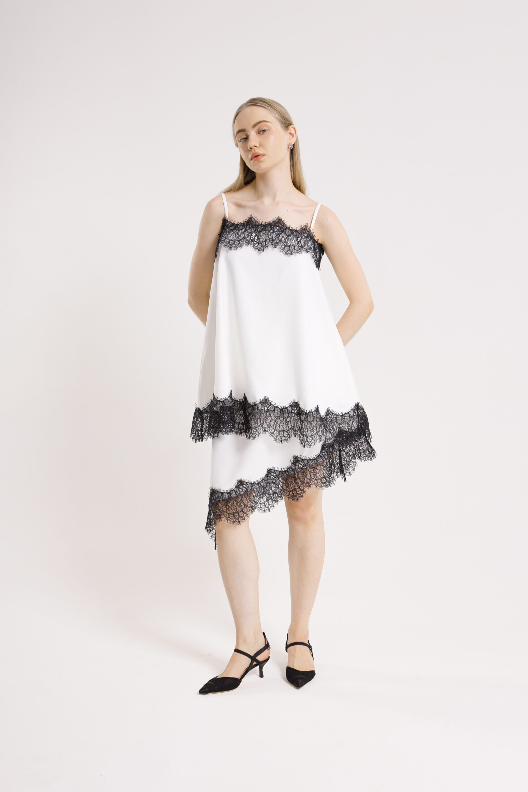 RUELLU LUNELLA TOP Lace Wanita Premium Semi Wool - Image 3