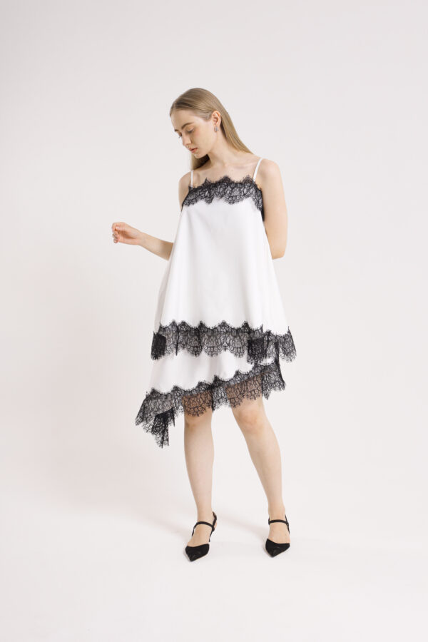 RUELLU LUNELLA TOP Lace Wanita Premium Semi Wool - Image 4