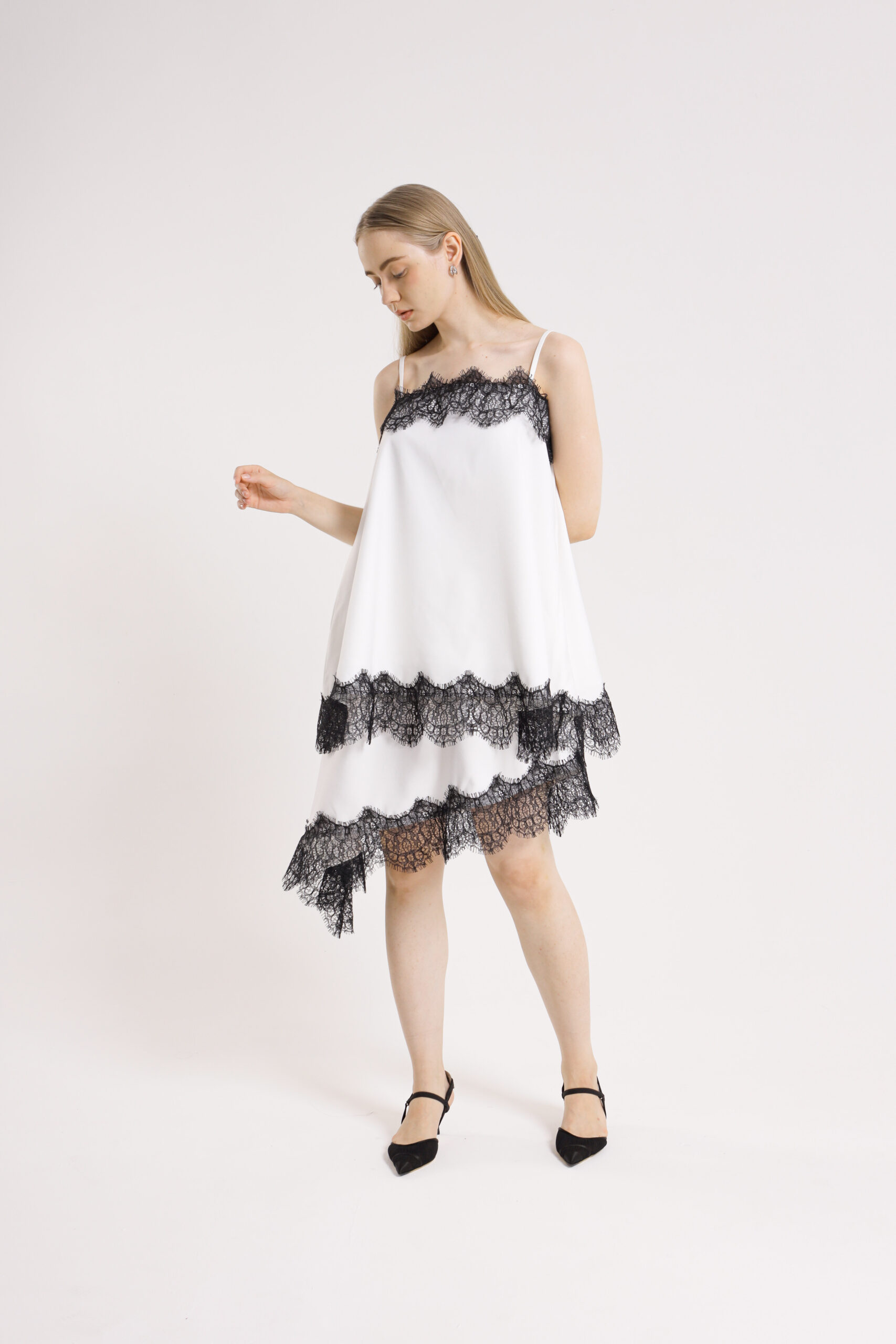 RUELLU LUNELLA TOP Lace Wanita Premium Semi Wool - Image 4