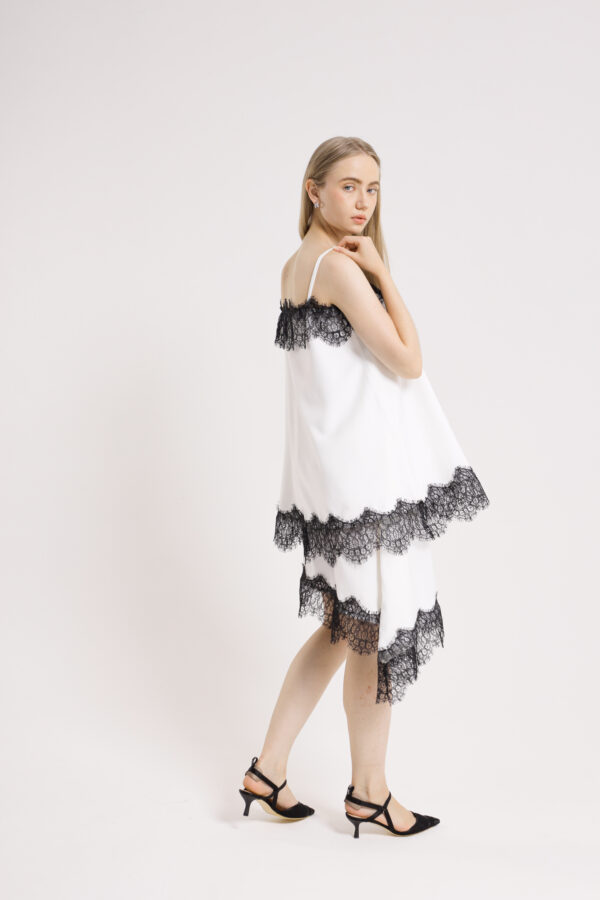 RUELLU LUNELLA TOP Lace Wanita Premium Semi Wool - Image 2