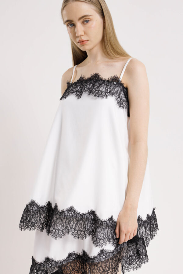RUELLU LUNELLA TOP Lace Wanita Premium Semi Wool