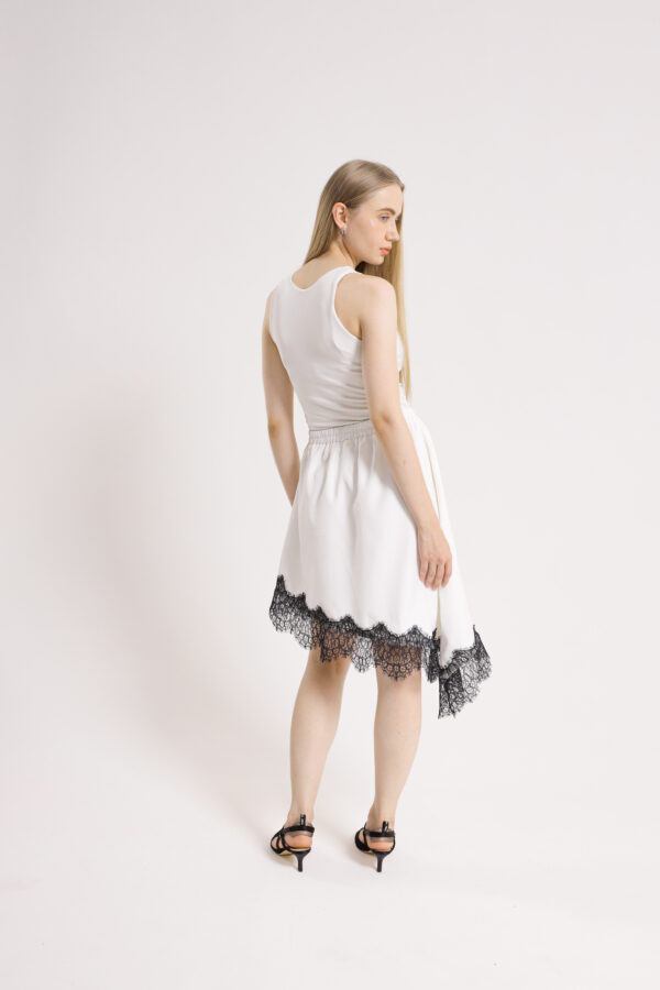 RUELLU LUNELLE Lace Skirt Wanita Premium Semi Wool