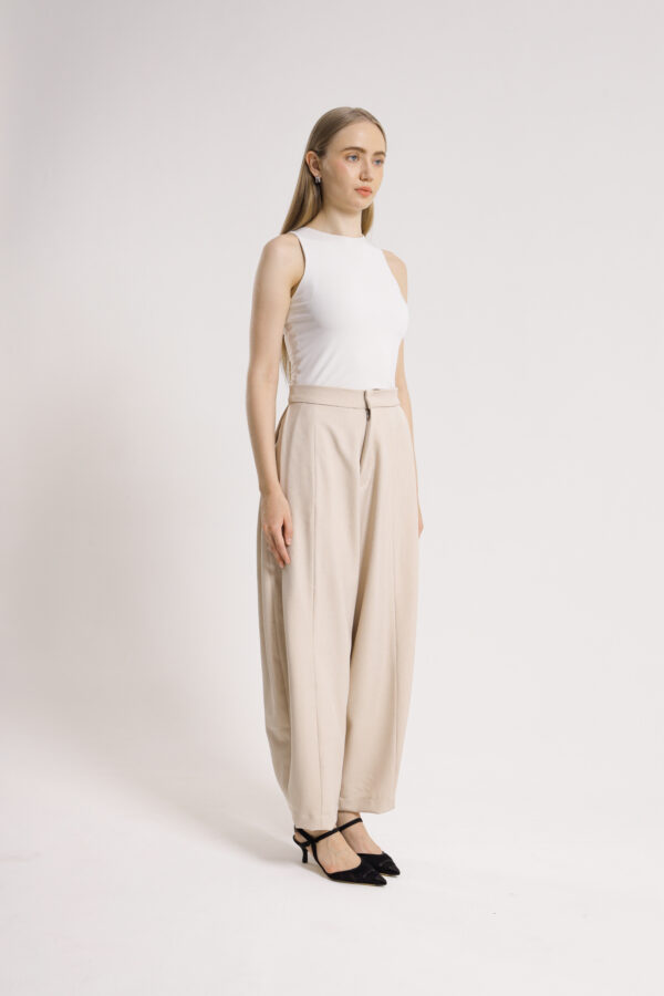 RUELLU KARA PANTS | Celana Wanita High Waist Wide Leg