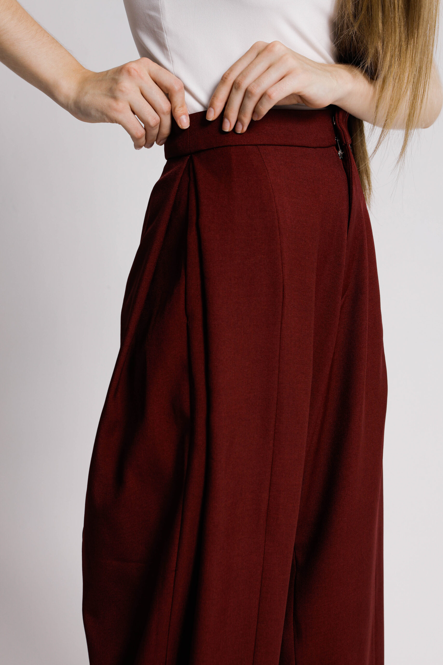 RUELLU KARA PANTS | Celana Wanita High Waist Wide Leg - Image 7