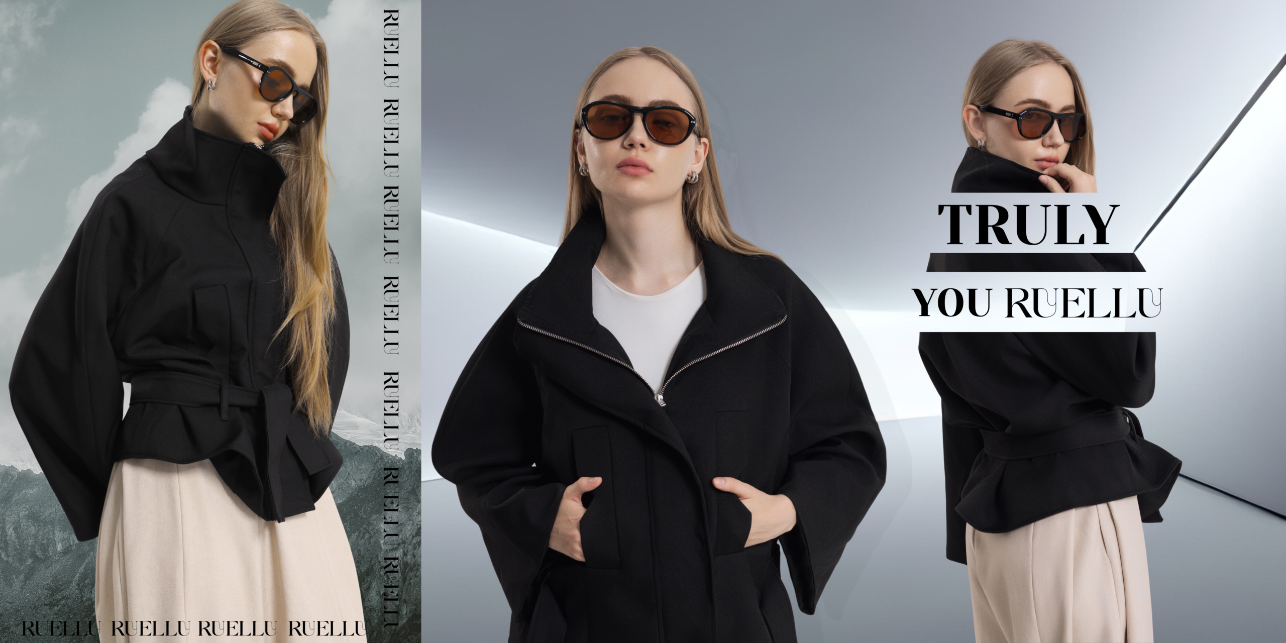 RUELLU Dophine Black Jacket